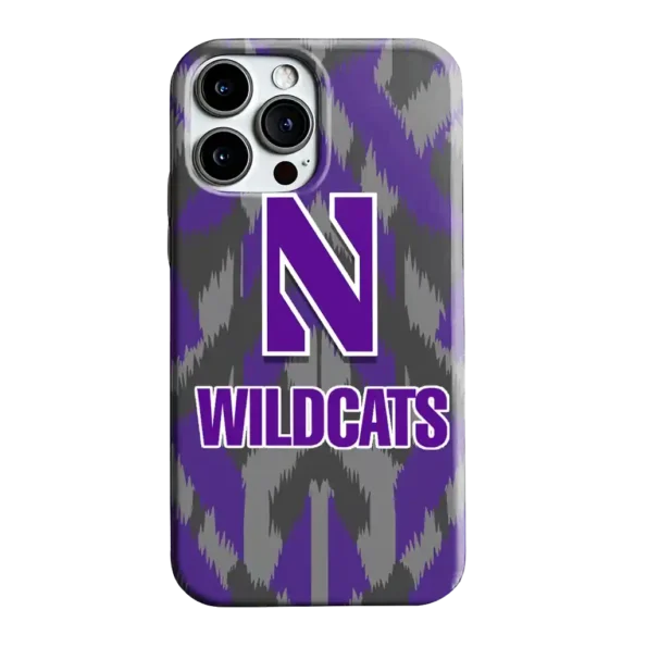 northwestern wildcats chevron zigzag purple phone case best selling