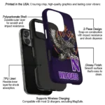 northwestern-wildcats-eagle-soar-purple-phone-case-best-selling.webp