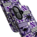 northwestern-wildcats-flamingo-palm-trees-purple-phone-case-best-selling.webp