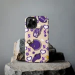 northwestern-wildcats-helmet-hearts-purple-cream-phone-case-best-selling.webp