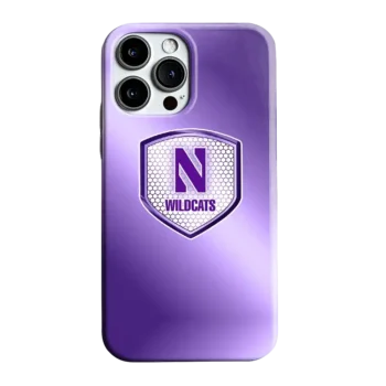 Northwestern Wildcats Shield Mesh Purple Phone Case