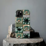 ohio-bobcats-flamingo-palm-trees-green-phone-case-best-selling.webp