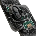 ohio-bobcats-skull-blades-green-gray-phone-case-best-selling.webp