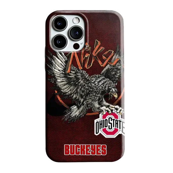 ohio state buckeyes eagle soar scarlet phone case best selling