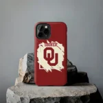 oklahoma-sooners-brush-square-crimson-phone-case-best-selling.webp