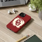 oklahoma-sooners-brush-square-crimson-phone-case-best-selling.webp