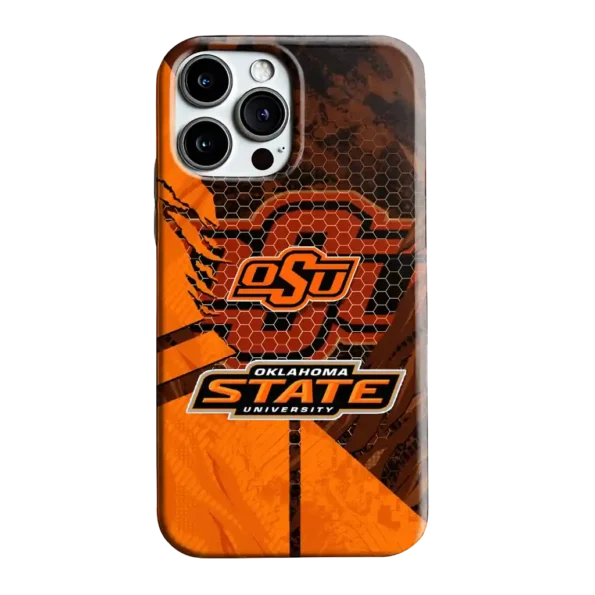 oklahoma state cowboys web overlay orange phone case best selling