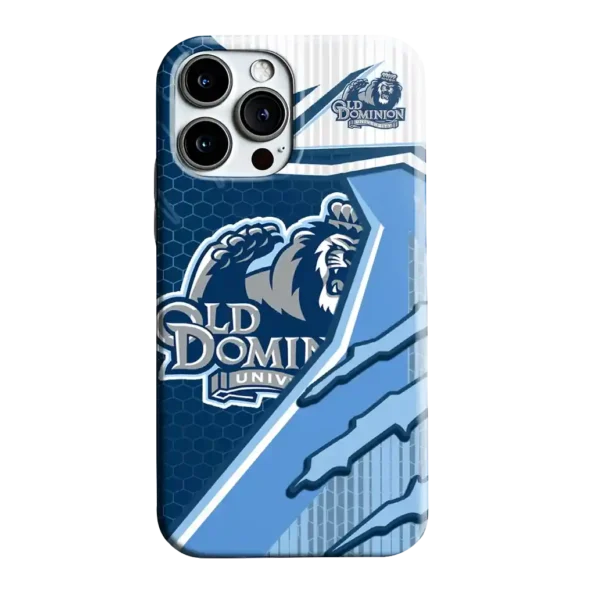 old dominion monarchs armor streaks blue phone case best selling