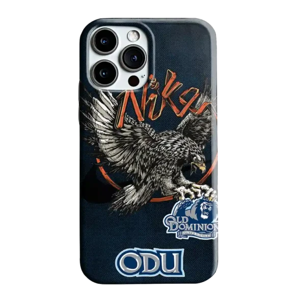 old dominion monarchs eagle soar blue phone case best selling