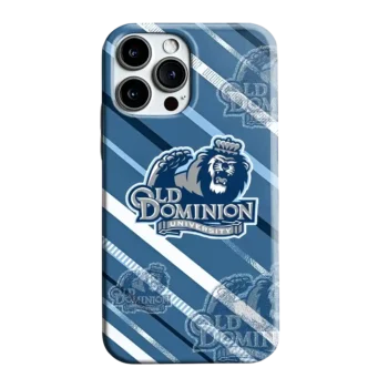 Old Dominion Monarchs Linear Stripes Blue Phone Case