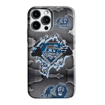 Old Dominion Monarchs Superman Emblem Burst Gray Phone Case
