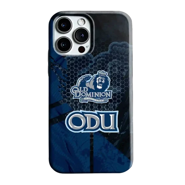 old dominion monarchs web overlay blue phone case best selling