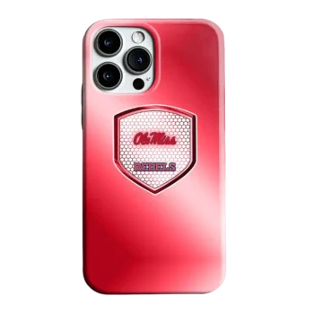 Ole Miss Rebels Shield Mesh Red Phone Case
