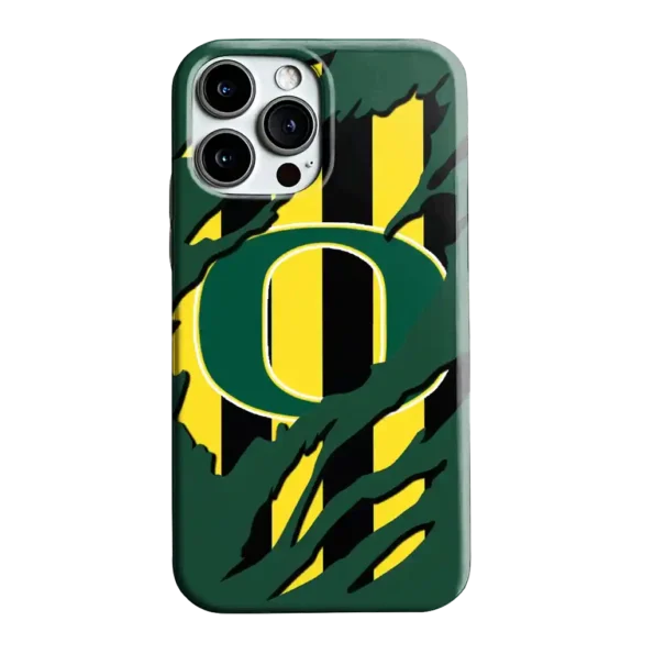 oregon ducks claw scar green black phone case best selling