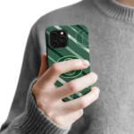 oregon-ducks-linear-stripes-green-phone-case-best-selling.webp