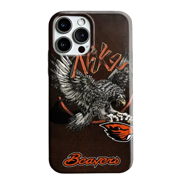 oregon state beavers eagle soar orange phone case best selling
