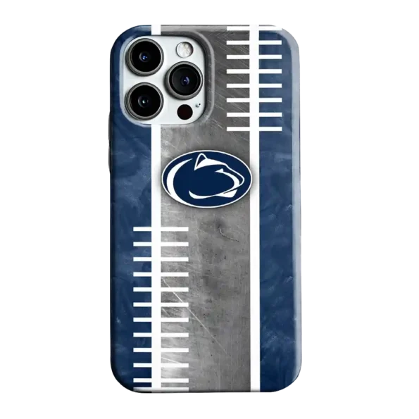 penn state nittany lions yard markers blue gray phone case best selling