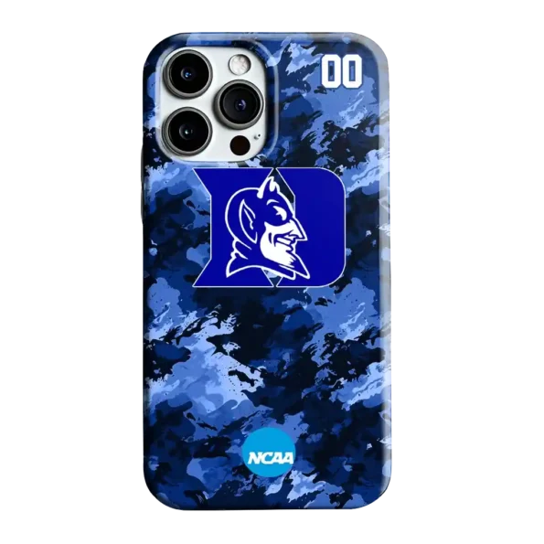 personalized duke blue devils camo abstract blue phone case best selling