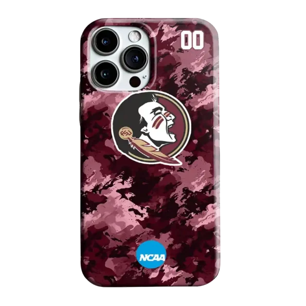 personalized florida state seminoles camo abstract garnet phone case best selling