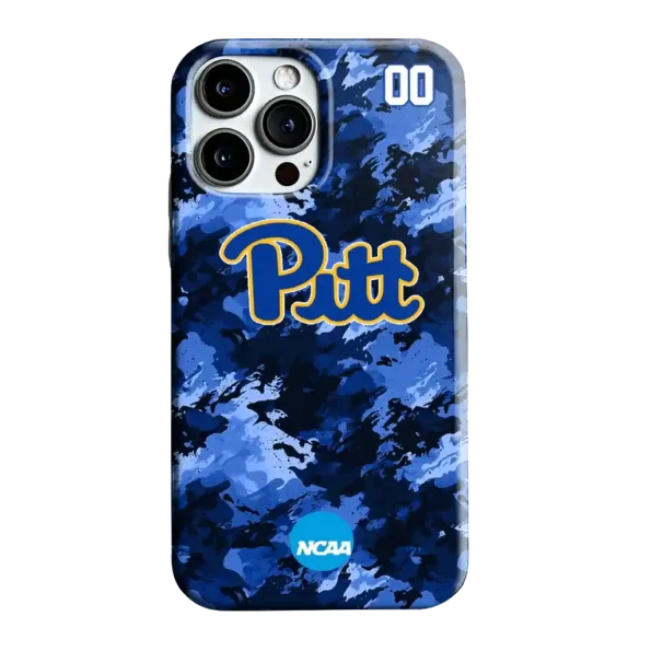personalized pittsburgh panthers camo abstract royal blue phone case best selling