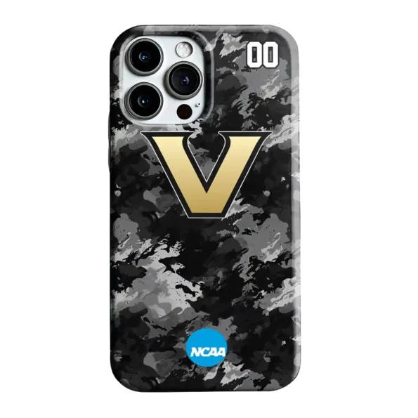 personalized vanderbilt commodores camo abstract black phone case best selling