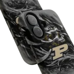 purdue-boilermakers-skull-blades-gold-gray-phone-case-best-selling.webp