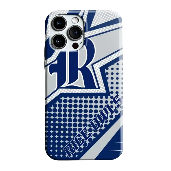 rice owls star outline navy blue phone case best selling