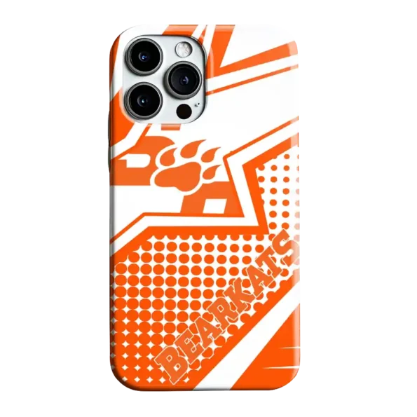sam houston bearkats star outline orange phone case best selling