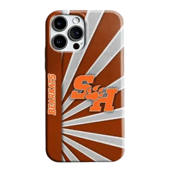 Sam Houston Bearkats Sunburst Rays Orange Phone Case