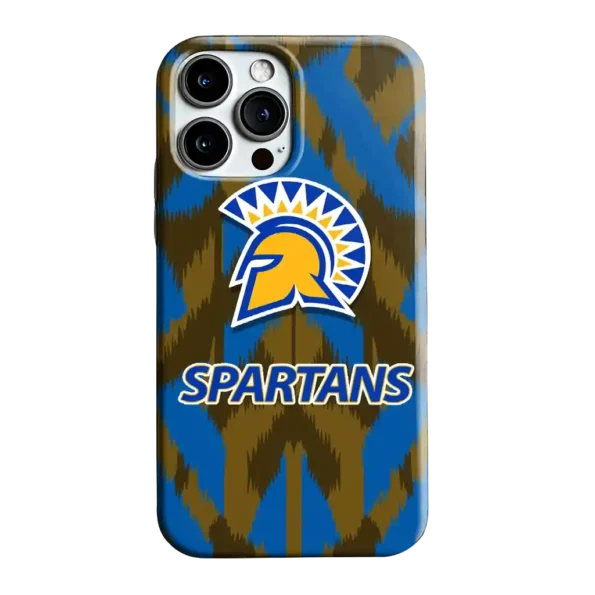 san jose state spartans chevron zigzag blue phone case best selling