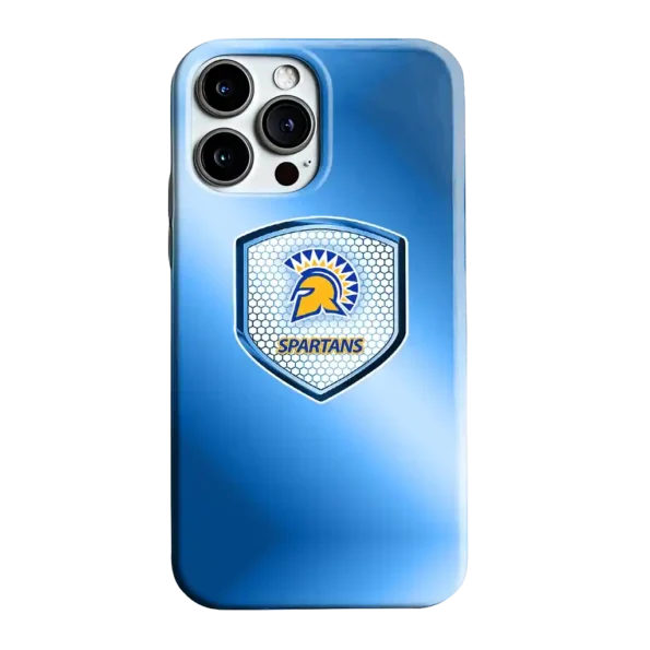 san jose state spartans shield mesh blue phone case best selling