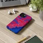 smu-mustangs-abstract-zigzag-blue-phone-case-best-selling.webp
