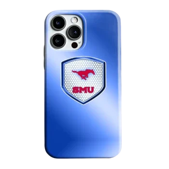 SMU Mustangs Shield Mesh Blue Phone Case