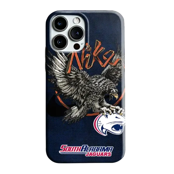 south alabama jaguars eagle soar blue phone case best selling