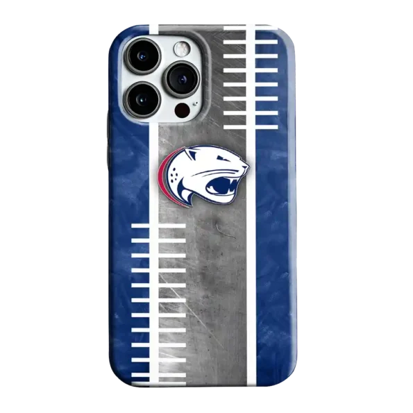 south alabama jaguars yard markers blue gray phone case best selling