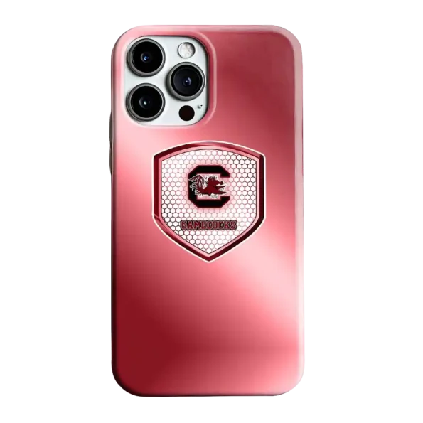 south carolina gamecocks shield mesh garnet phone case best selling