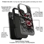 south-carolina-gamecocks-skull-blades-garnet-gray-phone-case-best-selling.webp