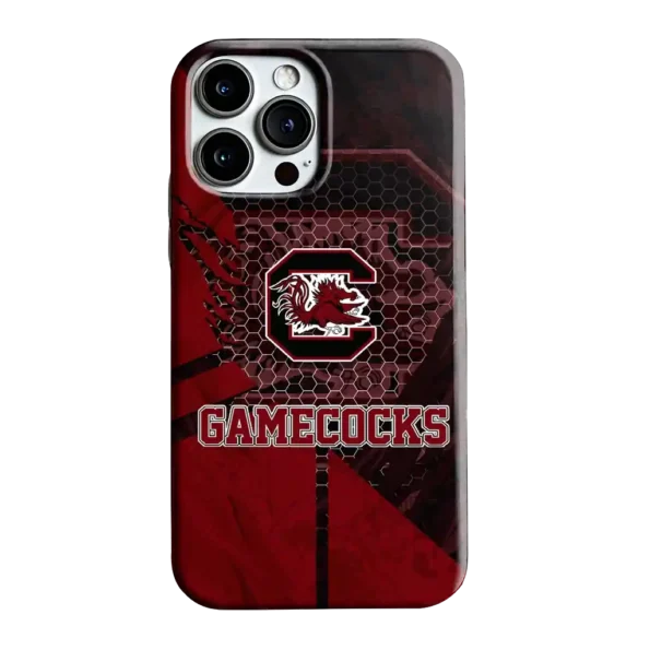 south carolina gamecocks web overlay garnet phone case best selling