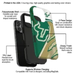 south-florida-bulls-armor-streaks-green-phone-case-best-selling.webp