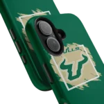 south-florida-bulls-brush-square-green-phone-case-best-selling.webp