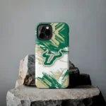 south-florida-bulls-brushstroke-clash-green-white-phone-case-best-selling.webp