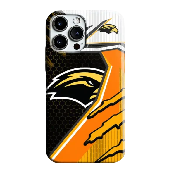 southern miss golden eagles armor streaks black phone case best selling