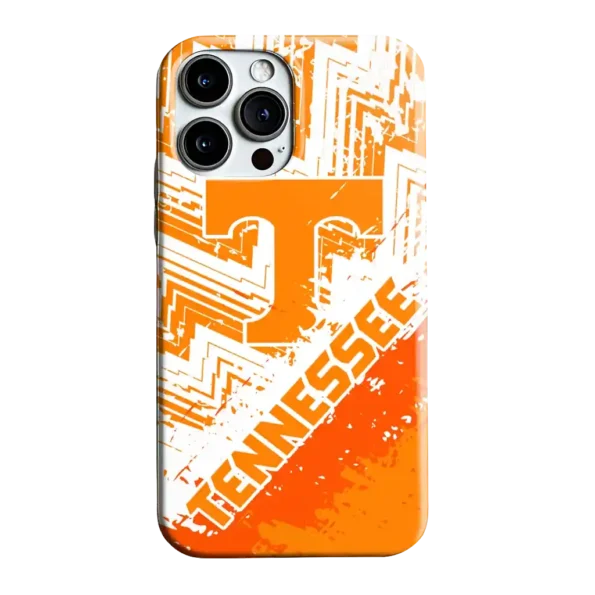tennessee volunteers abstract zigzag orange phone case best selling