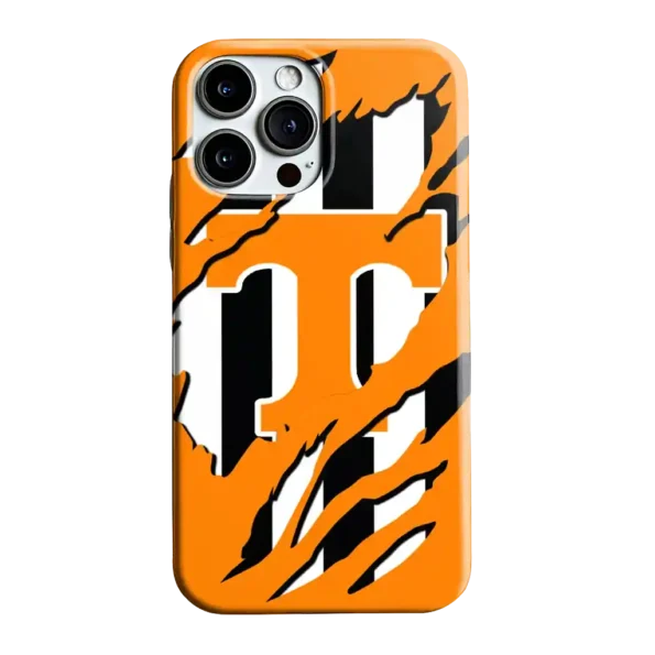 tennessee volunteers claw scar orange black phone case best selling