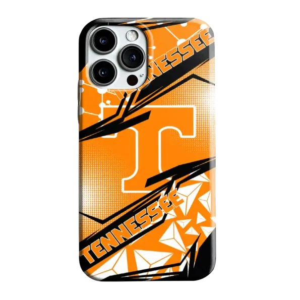 tennessee volunteers jagged flash orange black phone case best selling