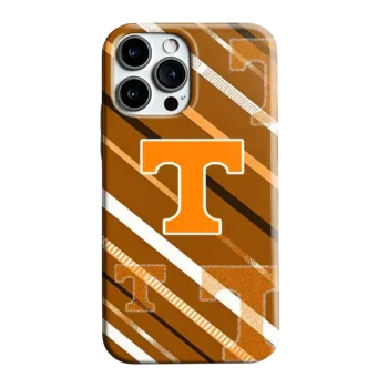 Tennessee Volunteers Linear Stripes Orange Phone Case