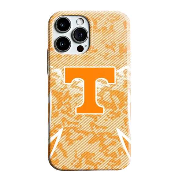 tennessee volunteers striped overlay orange phone case best selling