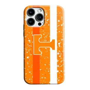 Tennessee Volunteers Textured Stripe Orange Phone Case