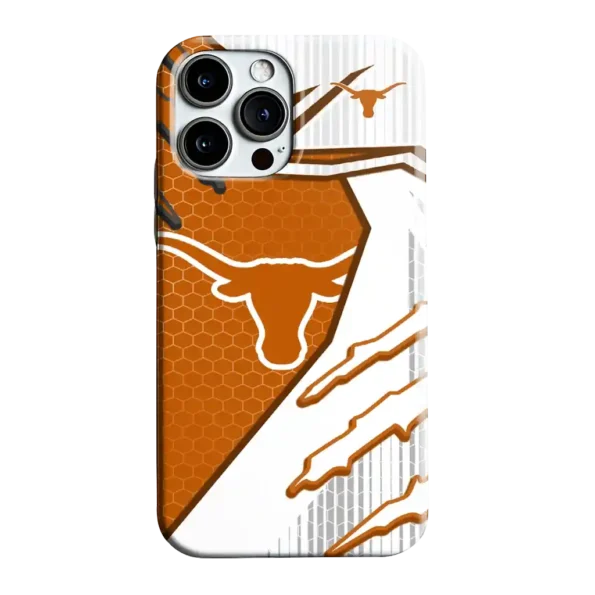 texas longhorns armor streaks orange phone case best selling