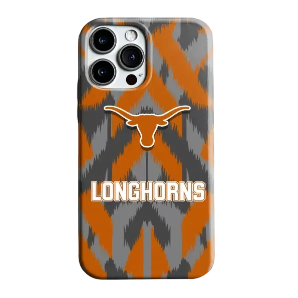 texas longhorns chevron zigzag orange phone case best selling